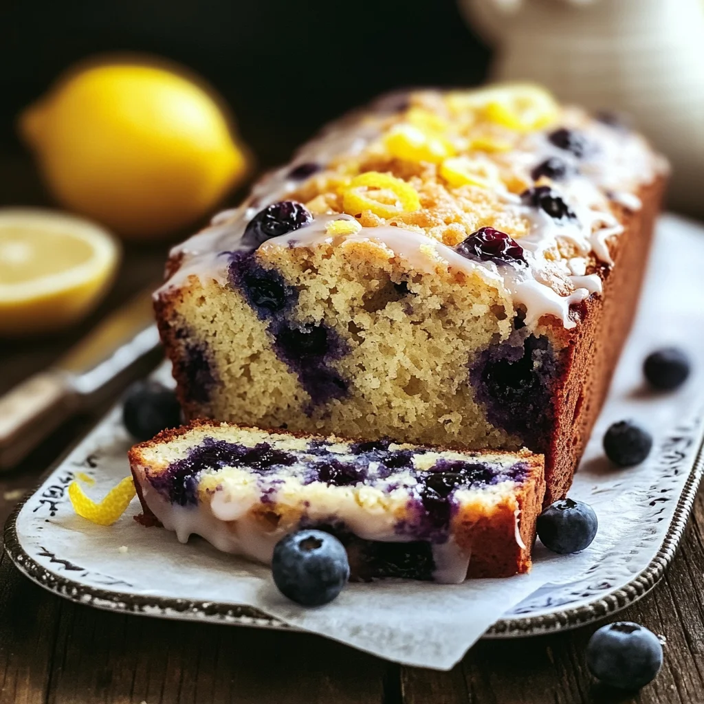 Mother's Day Lemon Blueberry Bread