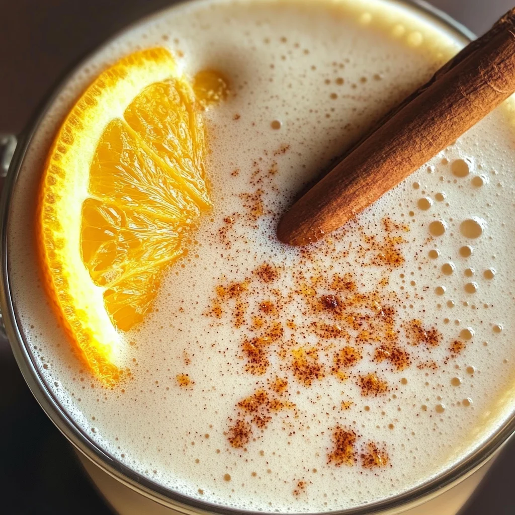 Orange Cinnamon Milk Tea