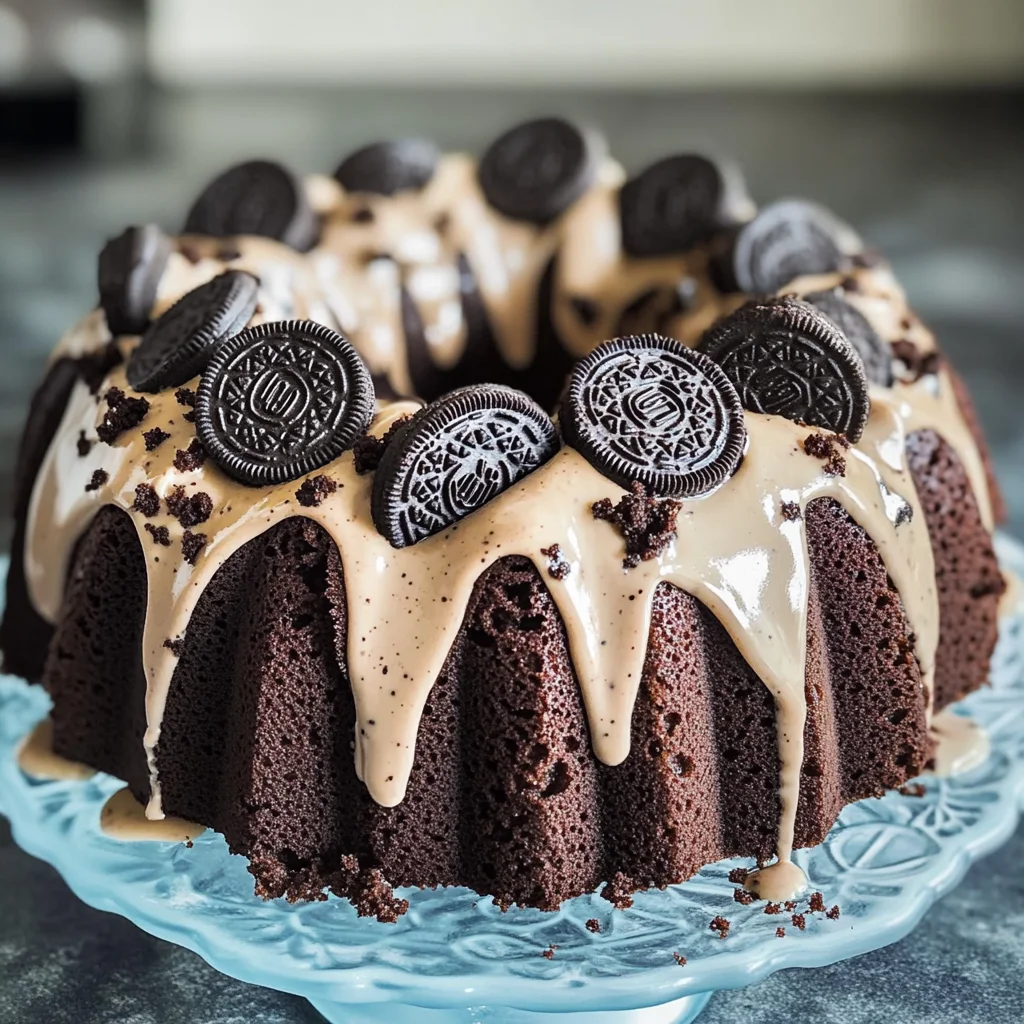 Oreo Bundt Cake