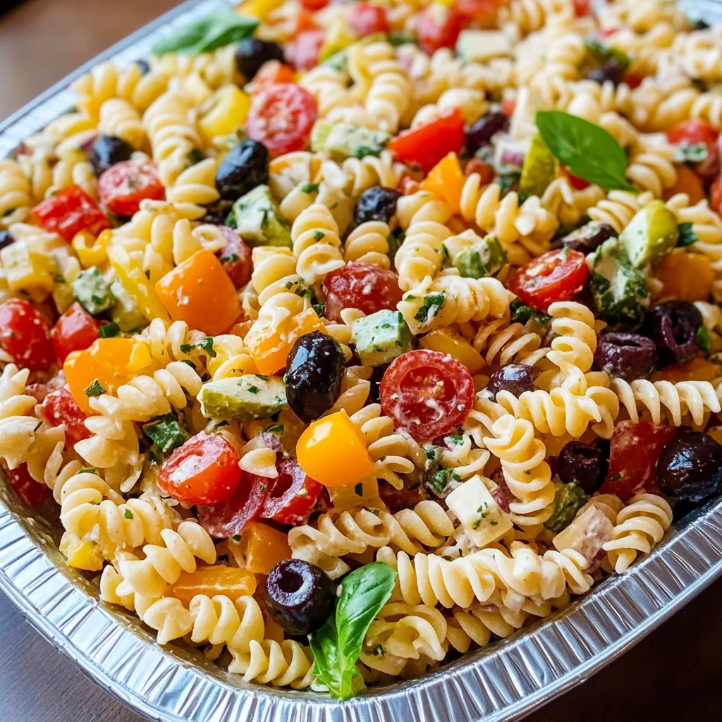 Pasta Salad for a Crowd Recipe