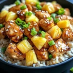 Pineapple Chicken and Rice