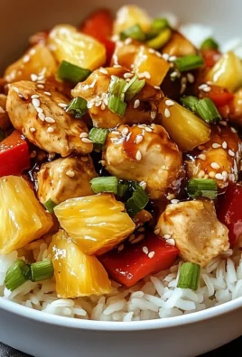 Pineapple Chicken and Rice: Sweet, Savory, Effortlessly Easy Recipe