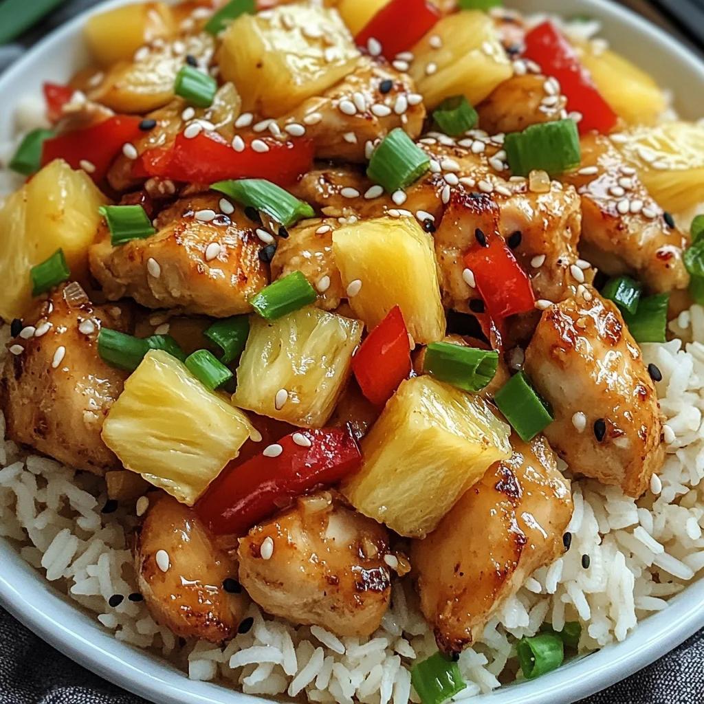 Pineapple Chicken and Rice – Foolproof 30-Minute Comfort Meal