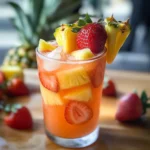 Pineapple Strawberry Agua Fresca