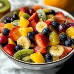Refreshing Fruit Salad with Honey Lime Dressing