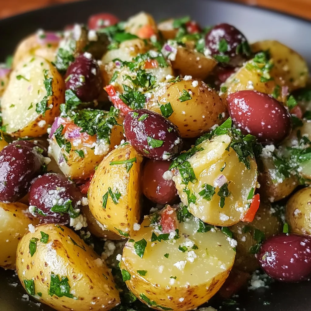 Refreshing Greek Potato Salad