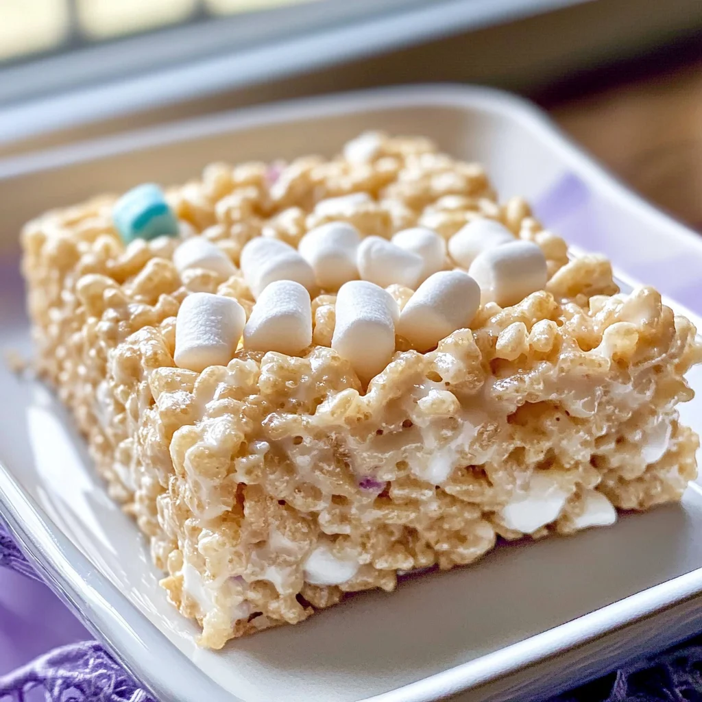 Rice Krispie Treat For One