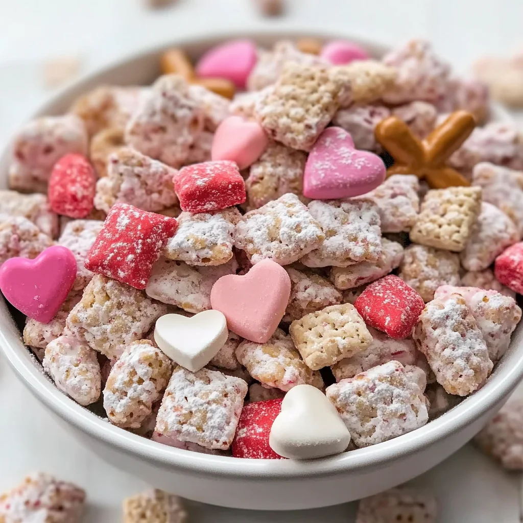 Valentine’s Day Muddy Buddies