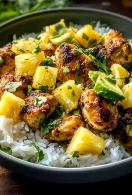 30 Minute Pineapple Chicken with Coconut Rice