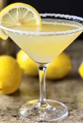 3 Ingredient Lemon Drop Martini