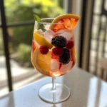 Berry Rosé Sangria Cocktail Recipe