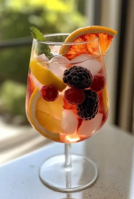 Berry Rosé Sangria Cocktail Recipe