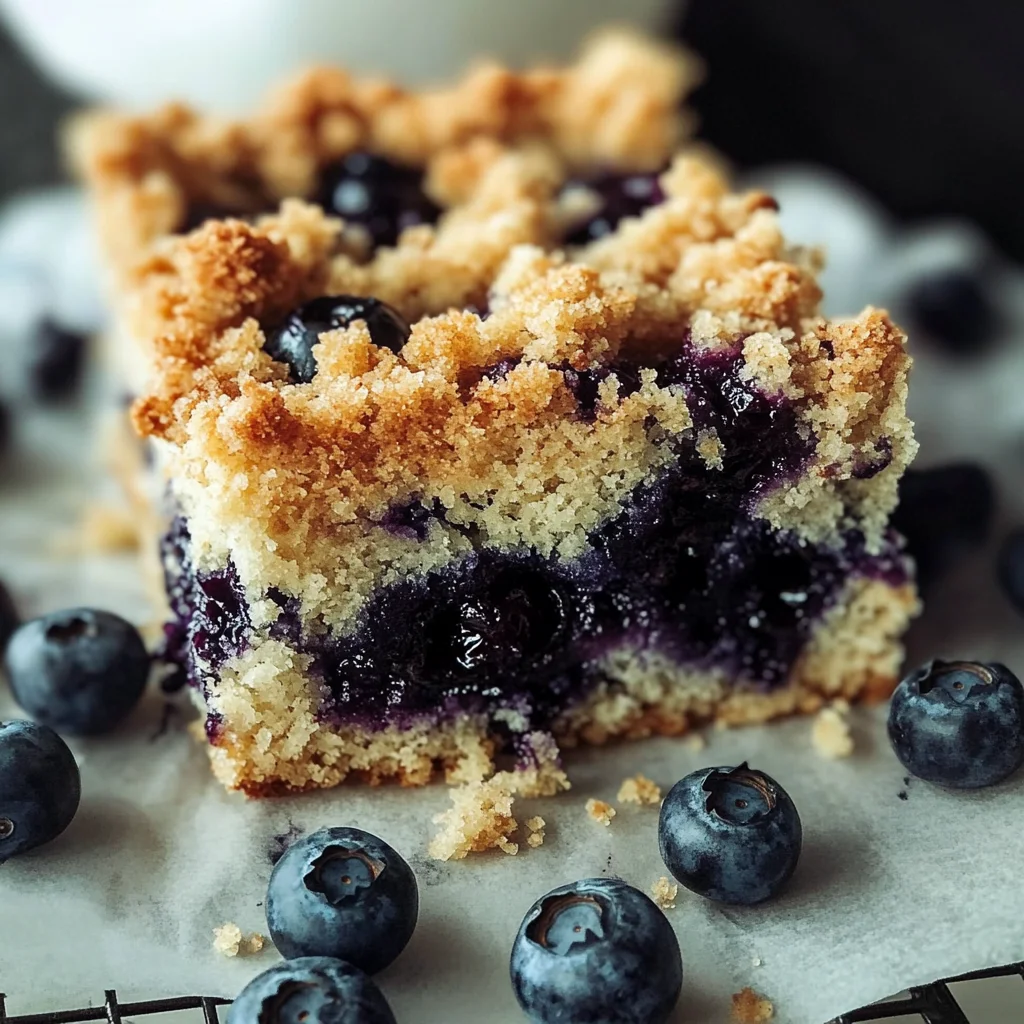 Blueberry Coffee Cake Recipe