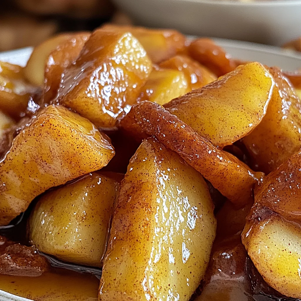 Classic Cinnamon Fried Apples: A Sweet Delight for Every Occasion