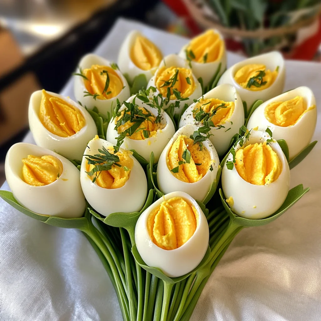 Deviled Egg Bouquet
