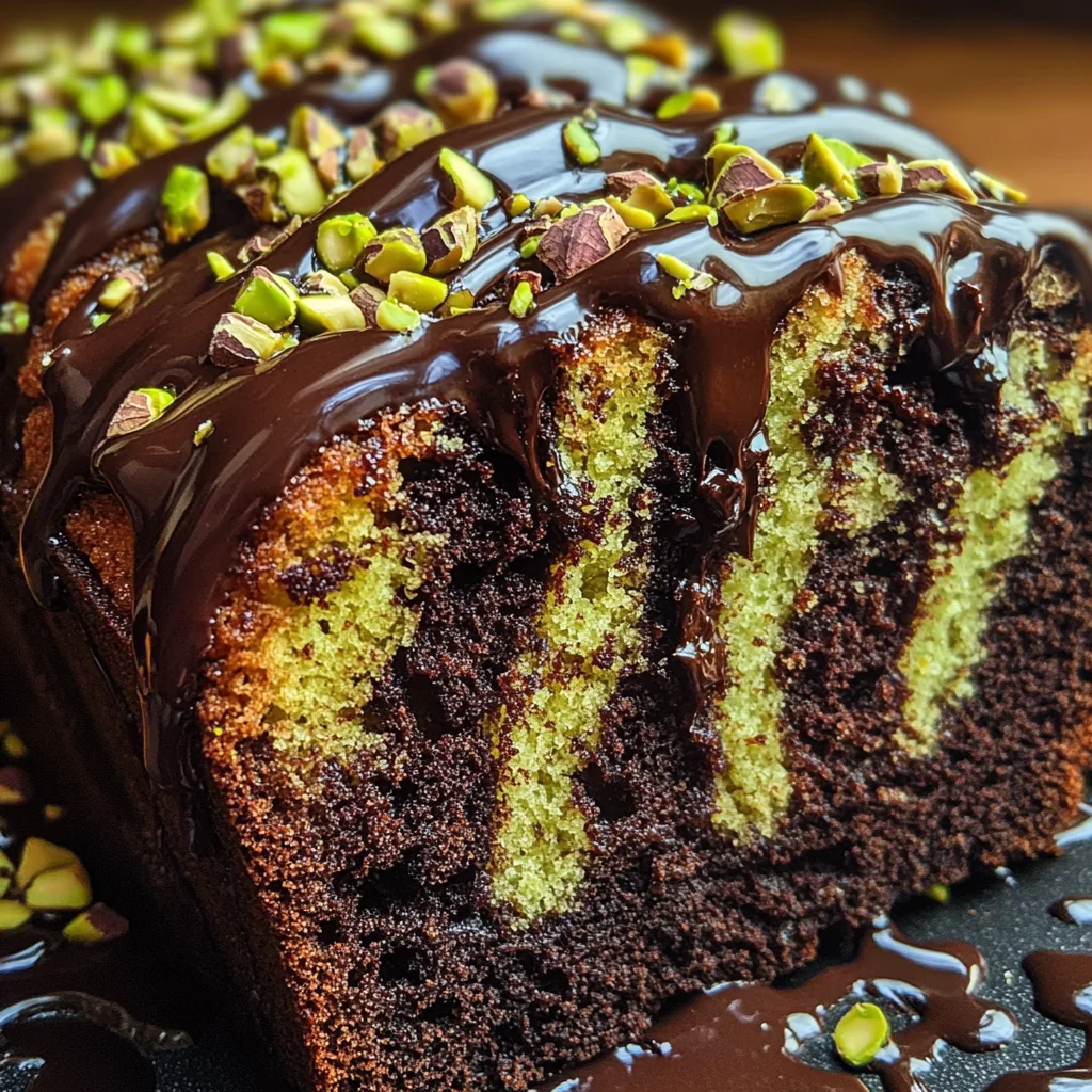 Devilish Triple Chocolate Pistachio Bread: Only 1 Bowl