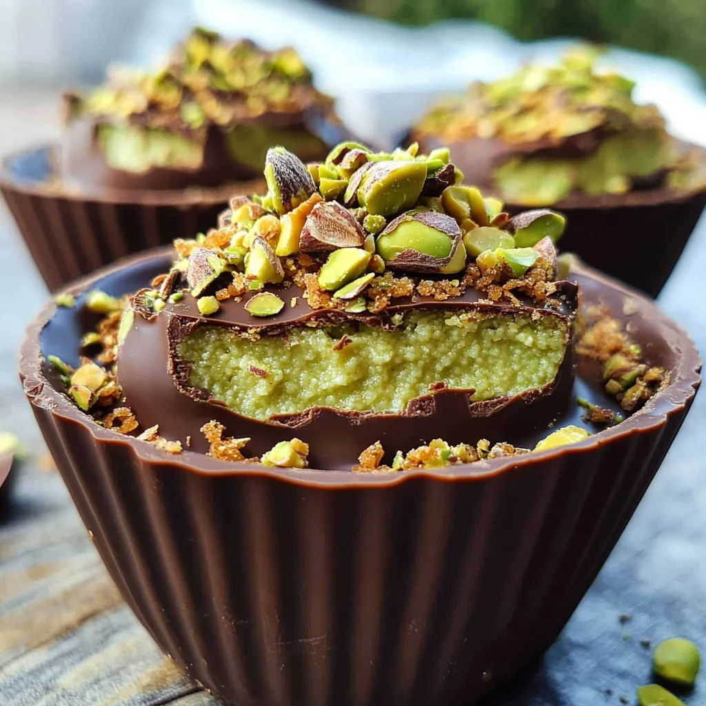 Dubai Chocolate Cups