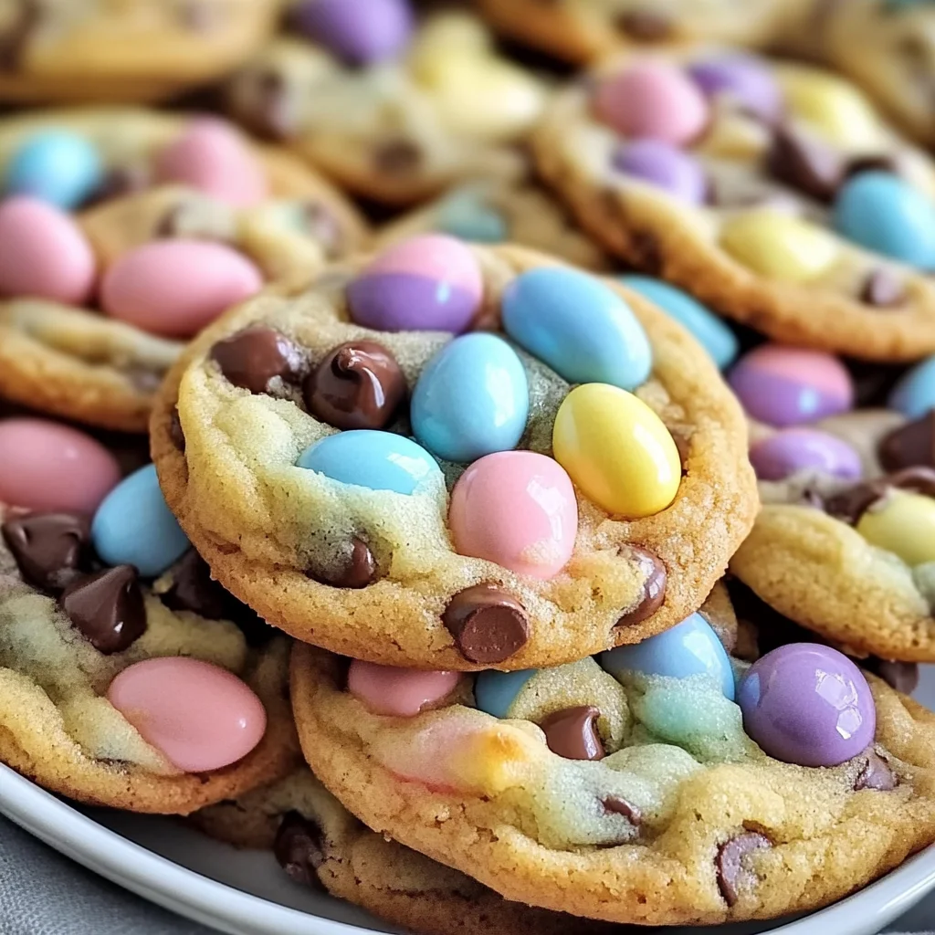 Easter Chocolate Chip Cookies