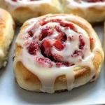 Fluffy Strawberry Rolls - Alrightwithme