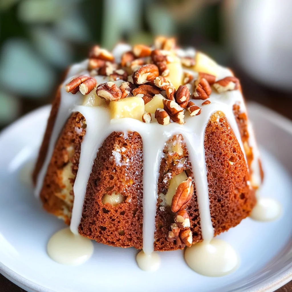 Hummingbird Mini Bundt Cakes
