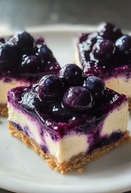 Juicy Mini Lemon Blueberry Cheesecakes