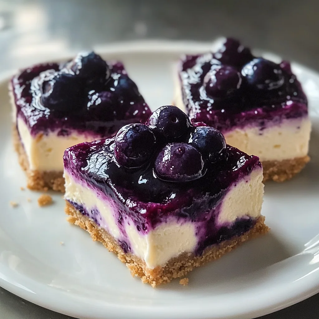 Juicy Mini Lemon Blueberry Cheesecakes