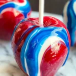 Marbled Effect Candy Apples