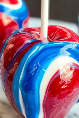 Marbled Effect Candy Apples