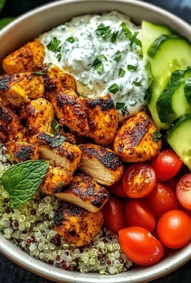 Mediterranean Chicken Bowls: Fresh, Flavorful, and Fun!