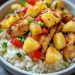 Pineapple Chicken and Rice Recipe – Easy Tropical Flavor