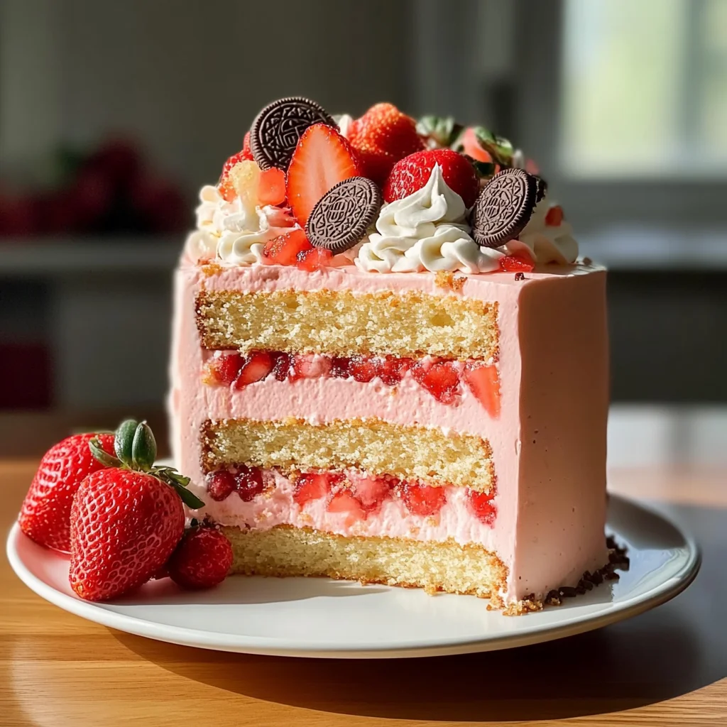 Strawberry Crunch Cake The Easiest Recipe Ever