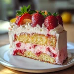 Strawberry Lemonade Cake