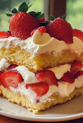 Strawberry Shortcake Recipe with Lemon Curd Whipped Cream
